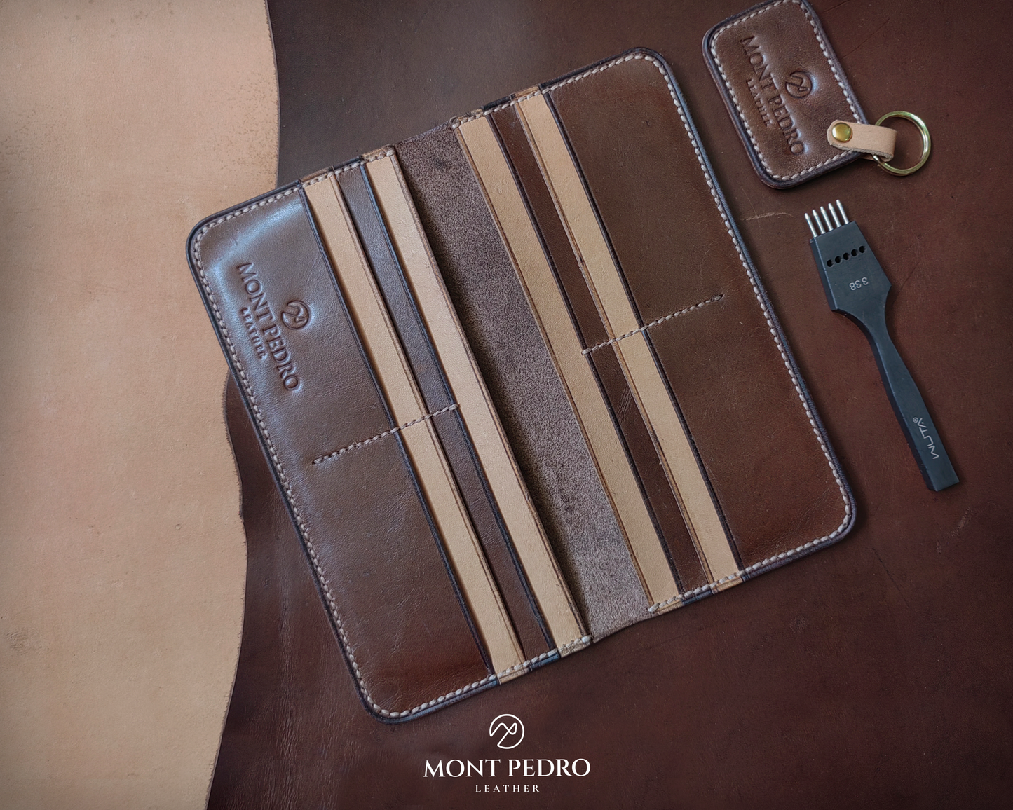 The Overland Wallet - Hickory Brown Edition