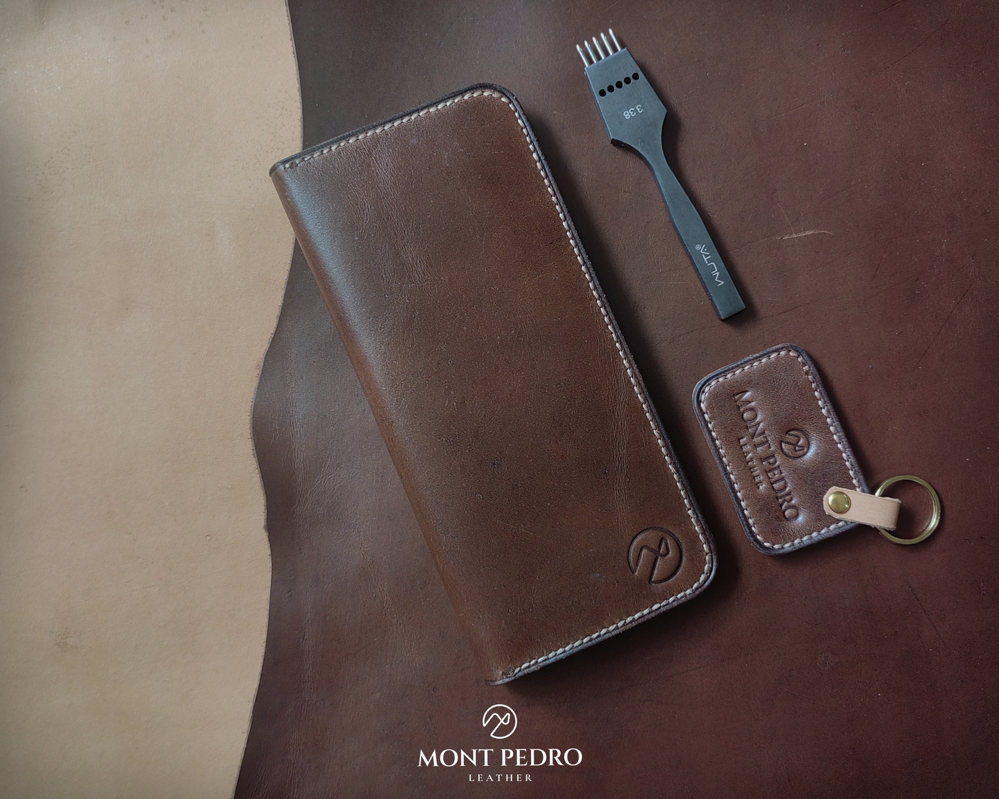 The Overland Wallet - Hickory Brown Edition