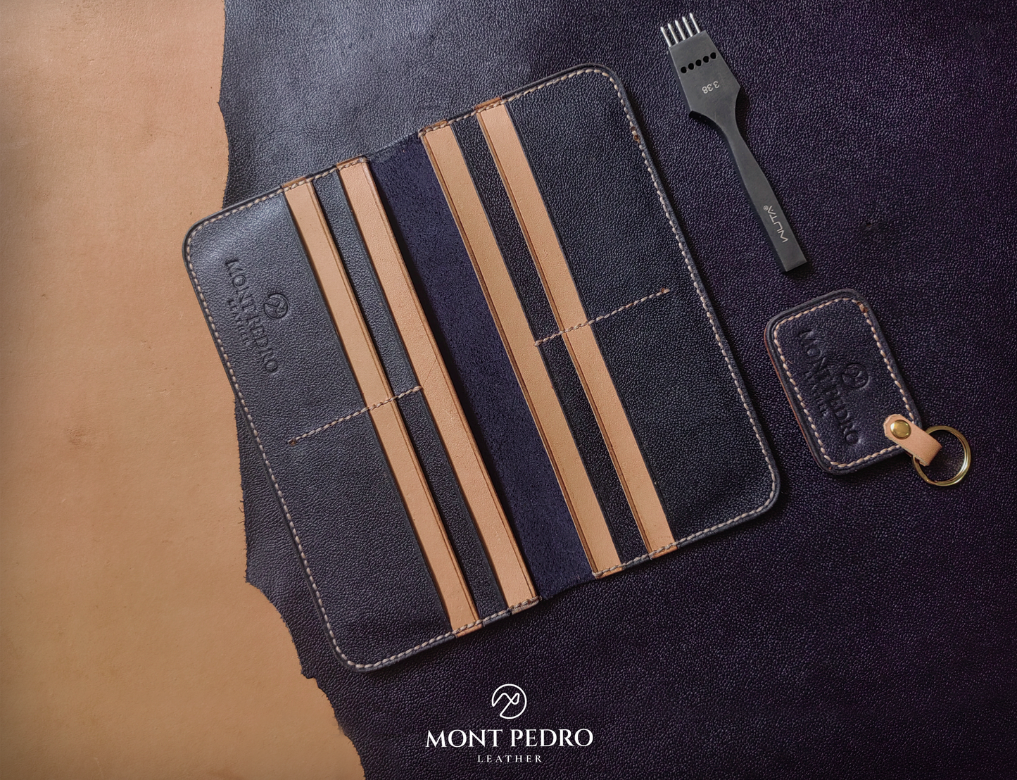 The Overland Wallet - Midnight Navy Edition