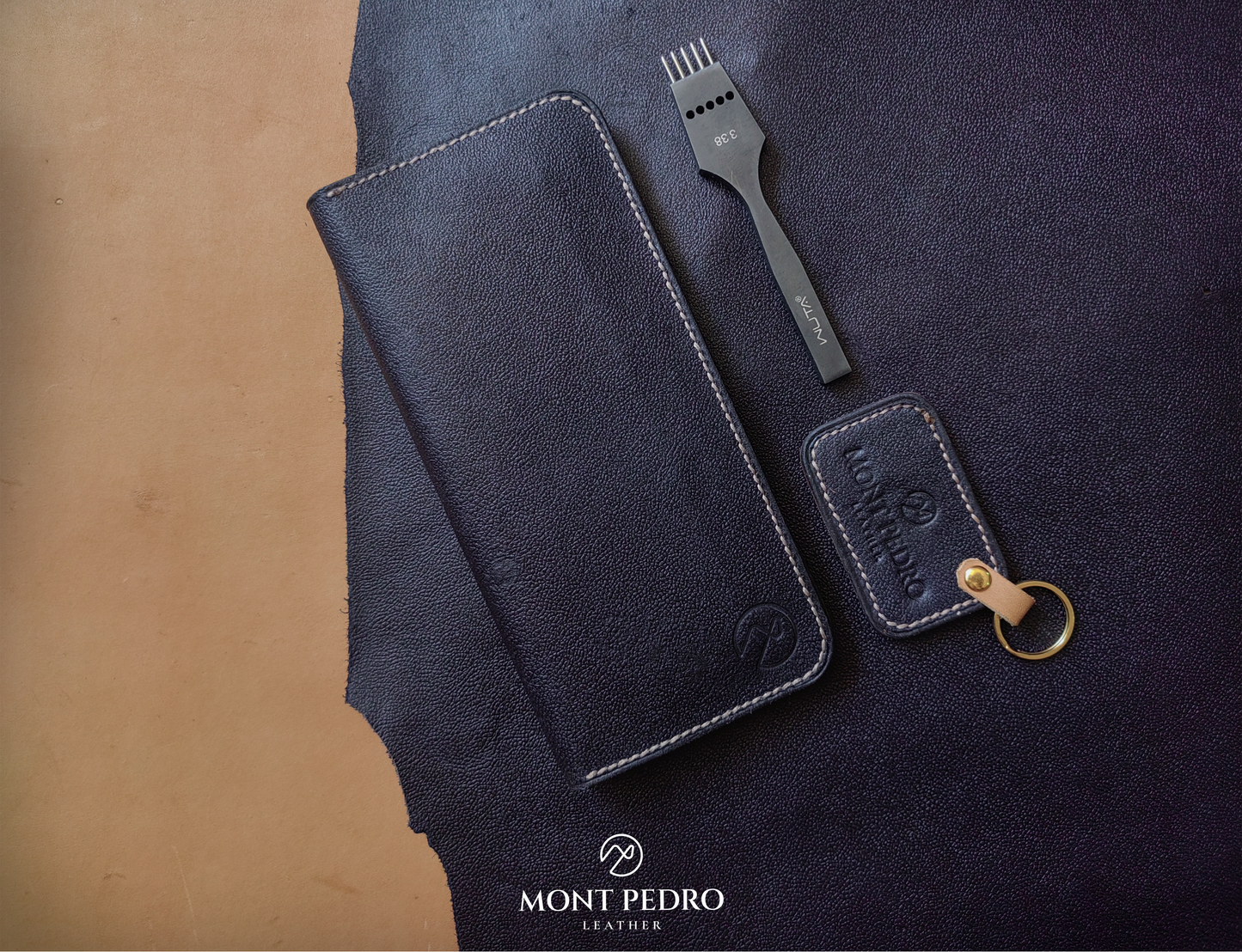 The Overland Wallet - Midnight Navy Edition