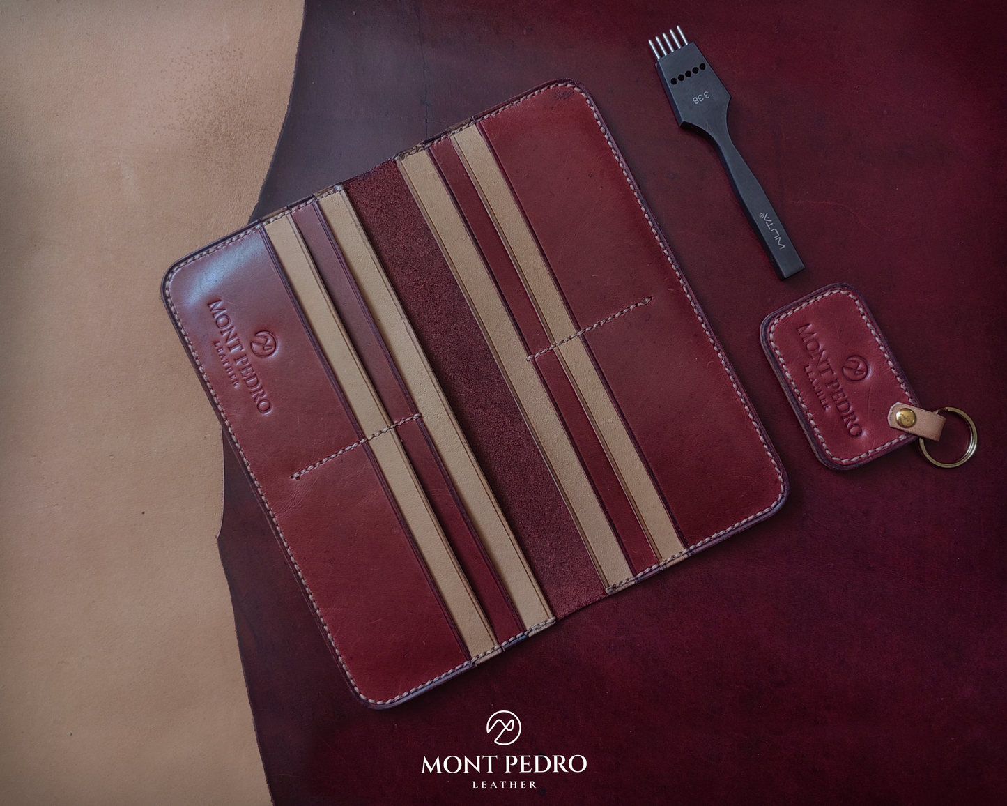 The Overland Wallet - Eden Rouge Edition