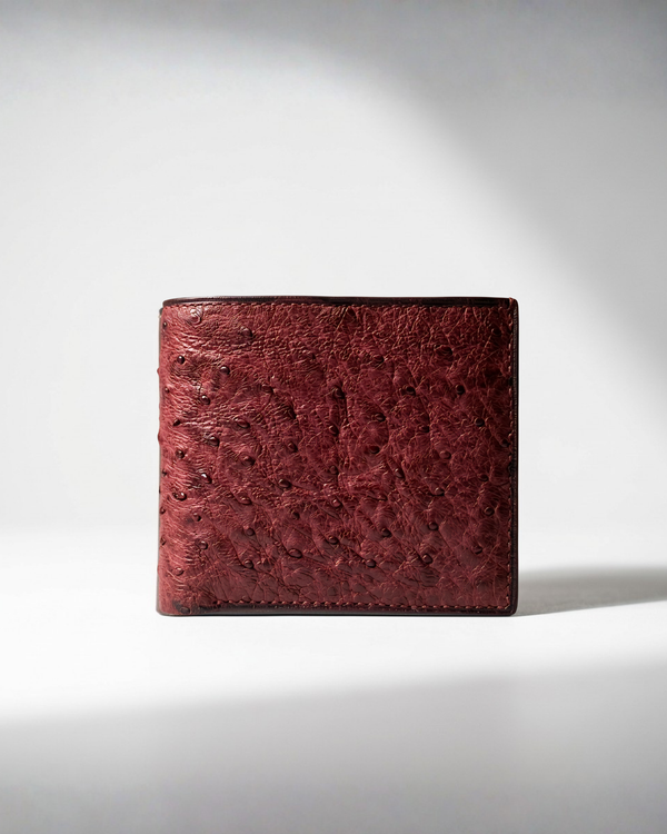 The Vertex - Burgundy Ostrich