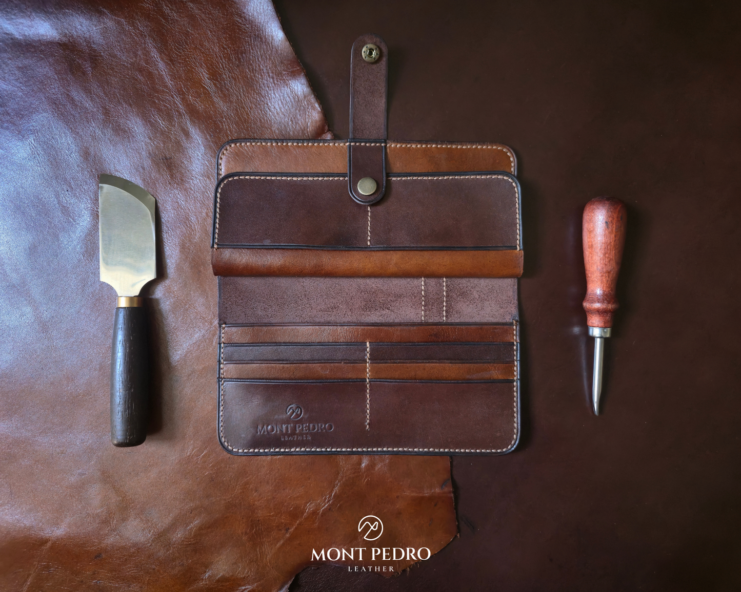 The Sentinel - Teak & Cognac