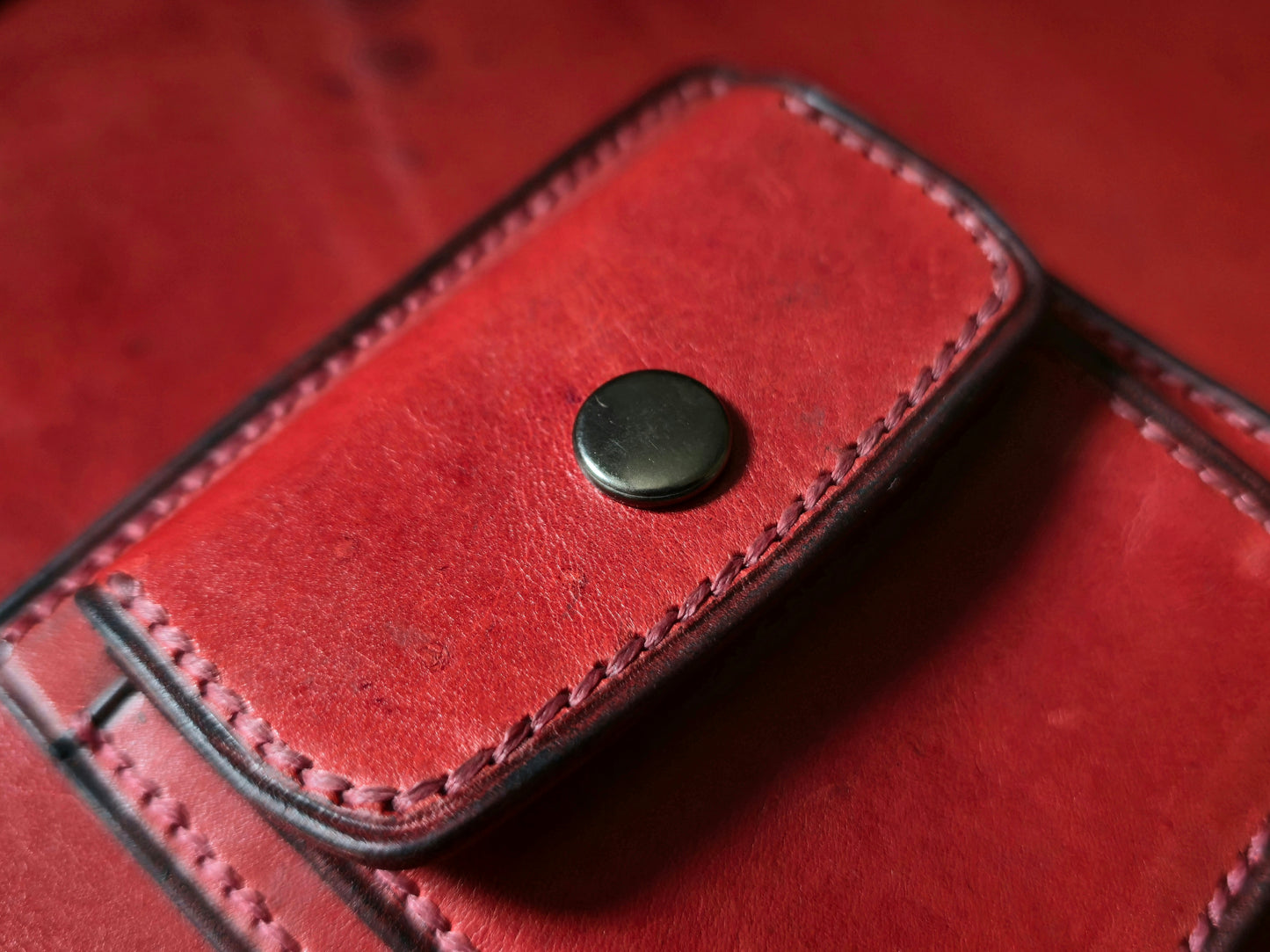 The Classic Bifold - Obsedian & Rose