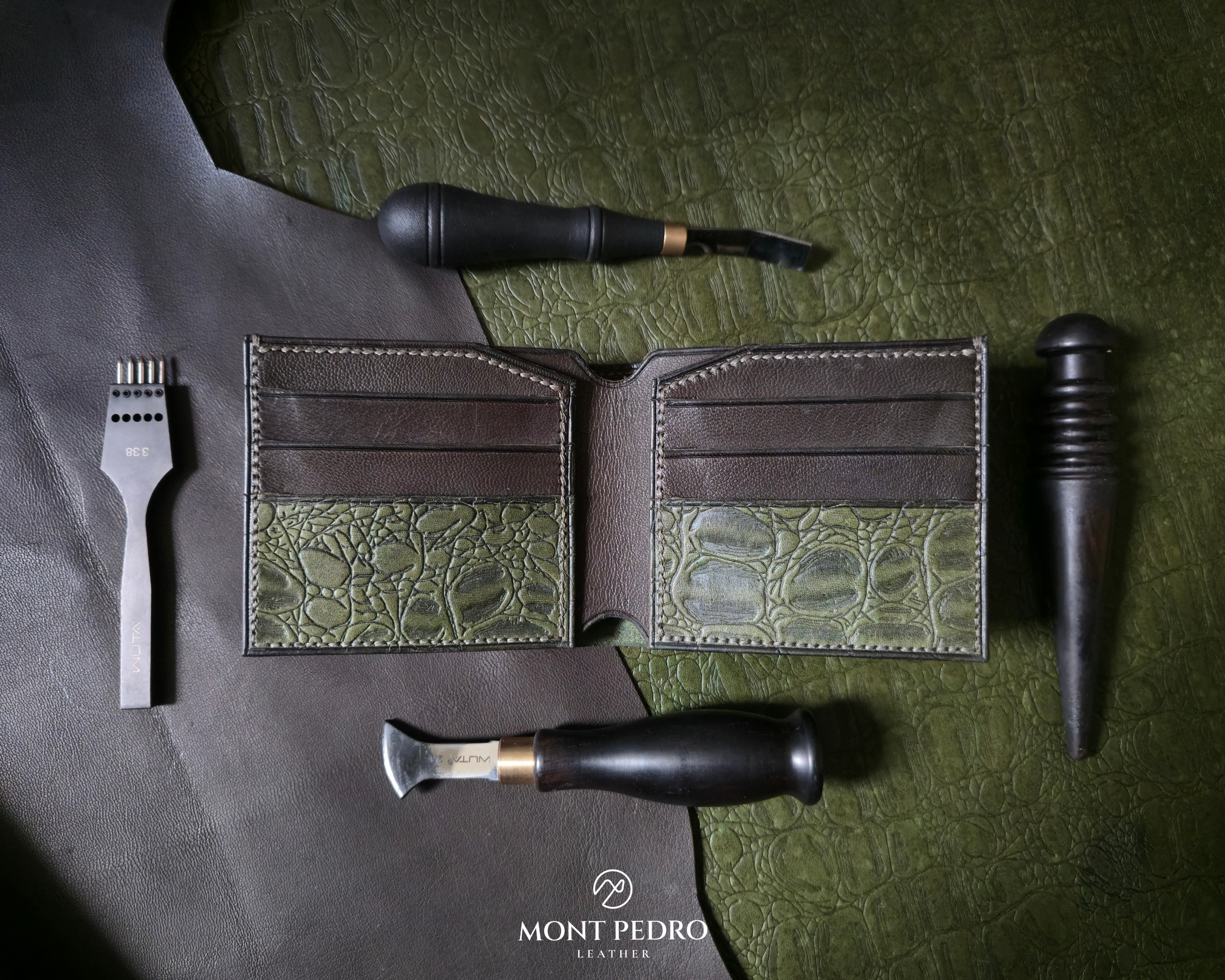 The Vertex - Olive Croc Edition