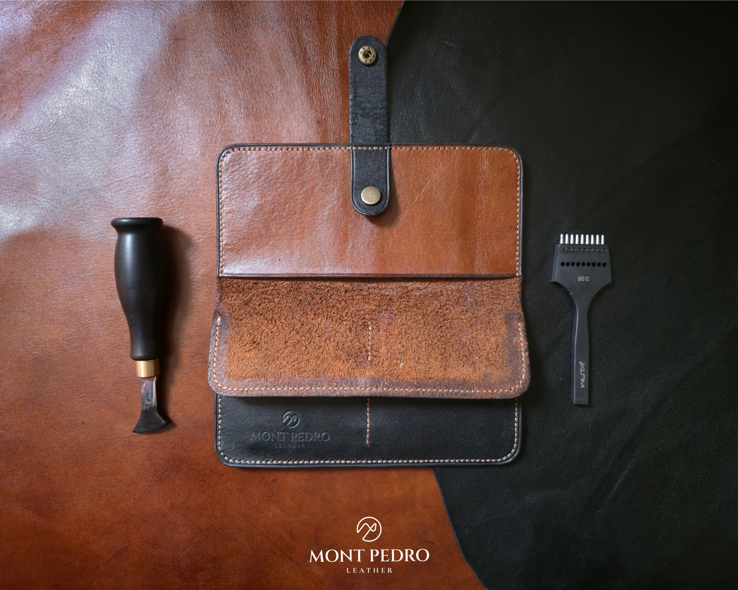 The Sentinel - Cognac & Black