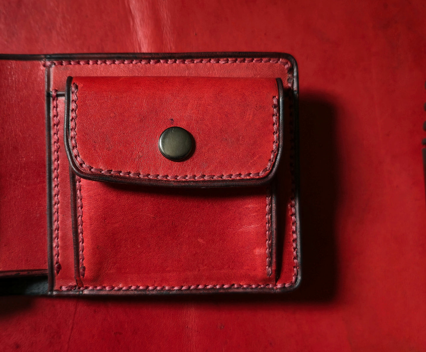 The Classic Bifold - Obsedian & Rose