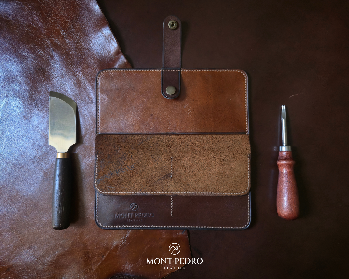 The Sentinel - Teak & Cognac