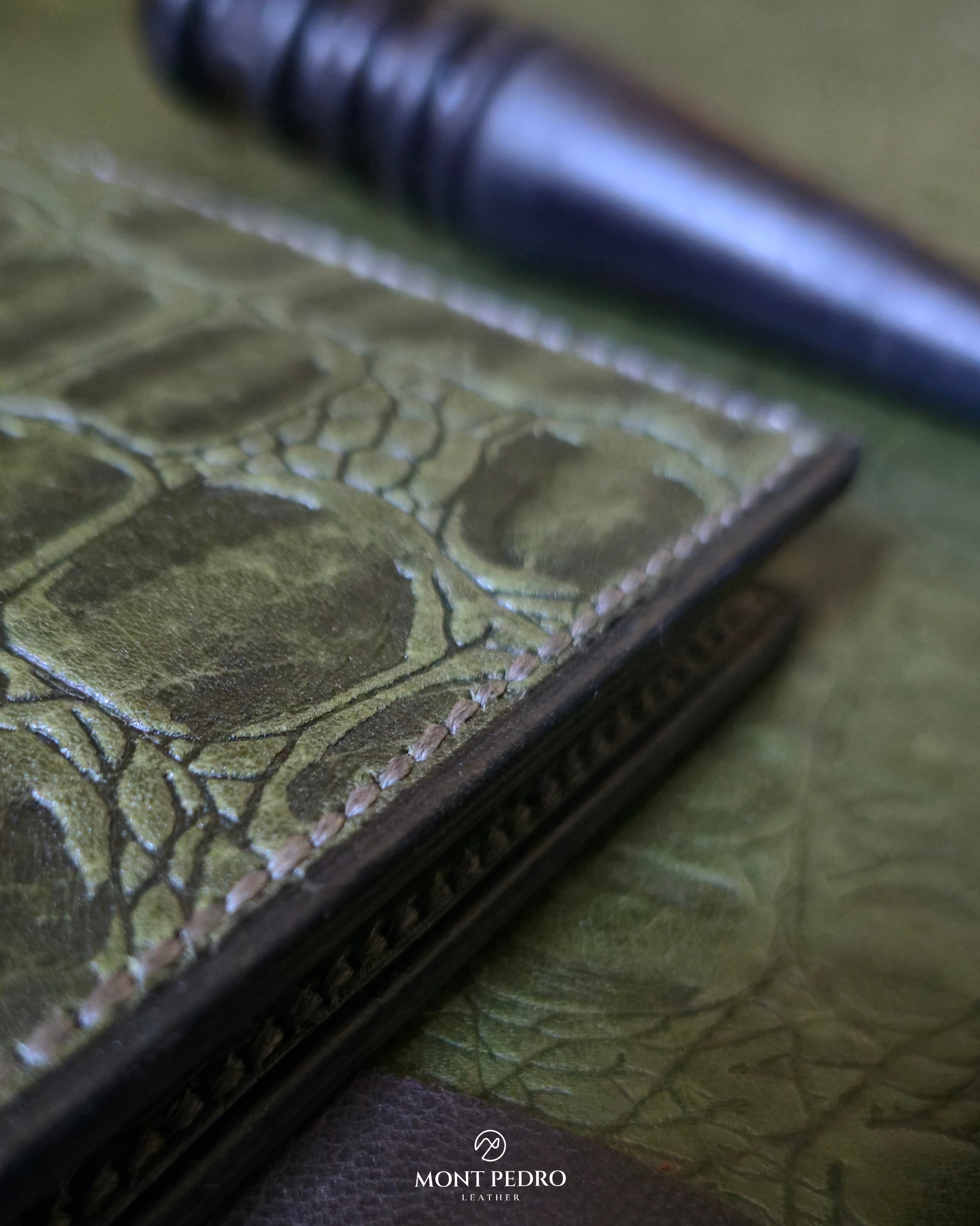 The Vertex - Olive Croc Edition